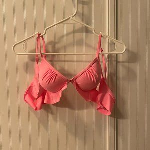 Neon Pink Bikini Top